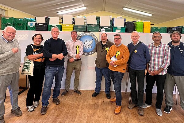 Chris Brown at WCOP Wymondham Community Outreach Project